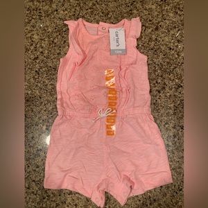 12M Carters baby romper- NWT